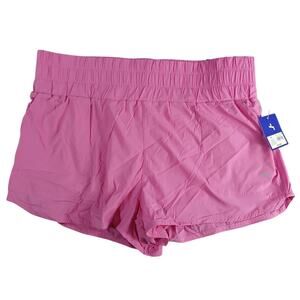Joy Lab Shorts Womens XL Pink Running Jogging Pockets Stretch Yoga High Rise NWT